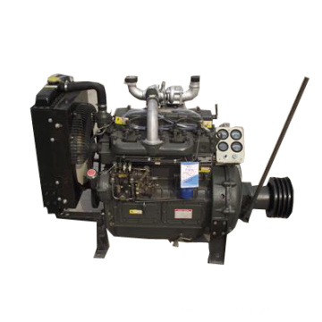 Motor diesel con polea K4100ZP 41kw/55hp